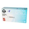 ULTRA FEEL NITRILE GLOVES - MEDICAL BLUE DISPOSABLE POWDER FREE (BOX 100)