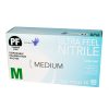 ULTRA FEEL NITRILE GLOVES - MEDICAL BLUE DISPOSABLE POWDER FREE (BOX 100)
