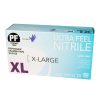 ULTRA FEEL NITRILE GLOVES - MEDICAL BLUE DISPOSABLE POWDER FREE (BOX 100)