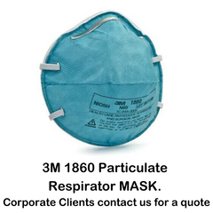 3M 1860 - N95 NIOSH Mask