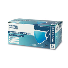 Ultrahealth Level 2 (ASTM) Surgical Mask - Ear Loops -